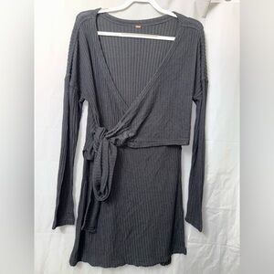 Free People Wrap Tunic Top Size L